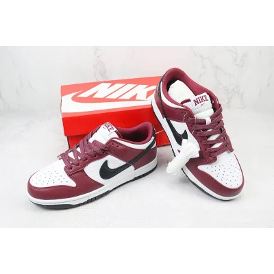 Nike Dunk Low "Dark Team Red/Black" фото № 7 Nike Dunk Low "Dark Team Red/Black" фото № 7