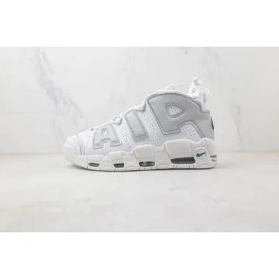 Nike Air More Uptempo "Metallic Teal/White/Grey" фото № 2