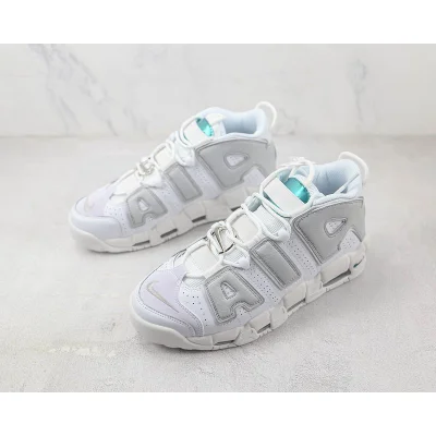 Nike Air More Uptempo "Metallic Teal/White/Grey" фото № 7