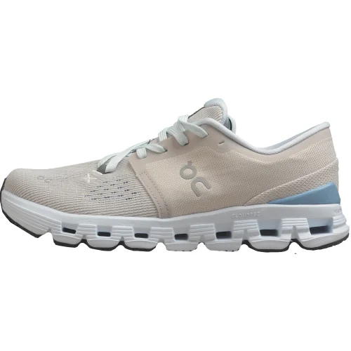 On Cloud X 4 "Beige/Blue/White"
