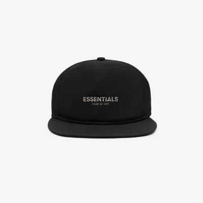 Кепка Fear Of God With Inscription "Black" фото № 4