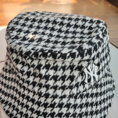 Панамка MLB With Logo "Black/White" фото № 9