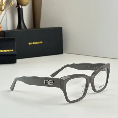 Оправа для очков Balenciaga Frame With Silver Logo "Gray" фото № 2