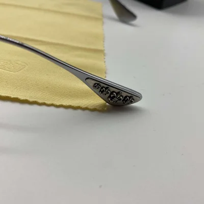 Оправа для очков Chrome Hearts Aviator Shaped Frame With Patterns "Silver" фото № 6 Оправа для очков Chrome Hearts Aviator Shaped Frame With Patterns "Silver" фото № 6