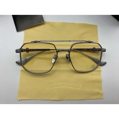 Оправа для очков Chrome Hearts Aviator Shaped Frame With Patterns "Silver" фото № 9 Оправа для очков Chrome Hearts Aviator Shaped Frame With Patterns "Silver" фото № 9