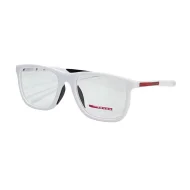 Оправа для очков Prada Square Frame With Line And Logo Side "White"