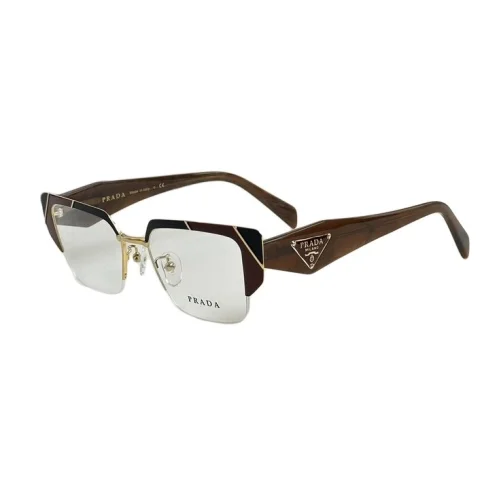 Оправа для очков Prada Frame With Colorful Edge Details "Brown"