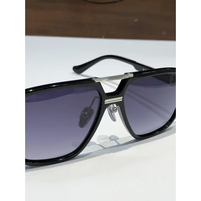 Солнцезащитные очки Chrome Hearts Line On Bridge Of Nose "Black/Violet" фото № 5