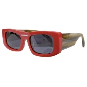 Солнцезащитные очки Off White Colorful Frame And Wide Temples "Red"