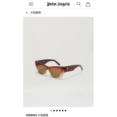 Солнцезащитные очки Palm Angels Temples Decorated By Palm "Red/Beige" фото № 3 Солнцезащитные очки Palm Angels Temples Decorated By Palm "Red/Beige" фото № 3