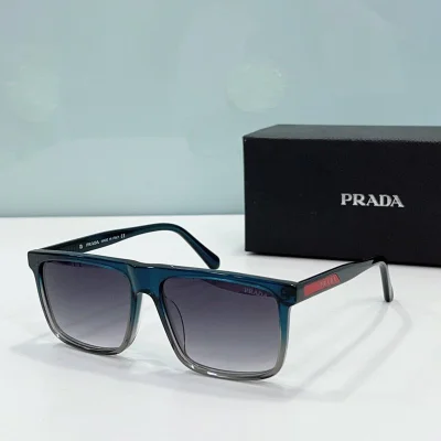 Солнцезащитные очки Prada Rectangle Shaped Colorful Frame With Inscription "Green/Gray" фото № 2 Солнцезащитные очки Prada Rectangle Shaped Colorful Frame With Inscription "Green/Gray" фото № 2