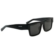 Солнцезащитные очки Prada Inscription On Temples And Rectangle Shaped "Black"