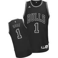 Баскетбольная Джерси Adidas Chicago Bulls №1 Derrick Rose "Black"