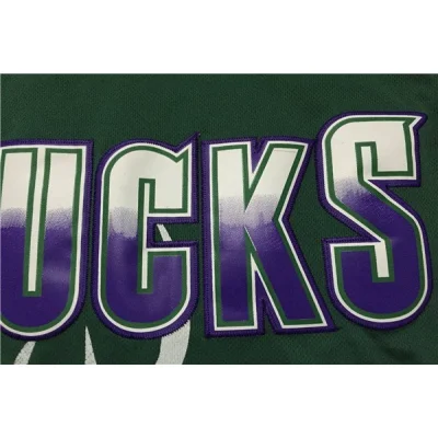 Баскетбольная Джерси Adidas Milwaukee Bucks 16 №34 Giannis Antetokounmpo "Green" фото № 3 Баскетбольная Джерси Adidas Milwaukee Bucks 16 №34 Giannis Antetokounmpo "Green" фото № 3