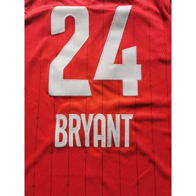 Баскетбольная Джерси NBA Los Angeles Lakers 20 №24 Kobe Bryant "Red" фото № 2