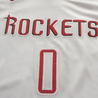Баскетбольная Джерси Nike X NBA Houston Rockets №0 Russell Westbrook "White" фото № 4