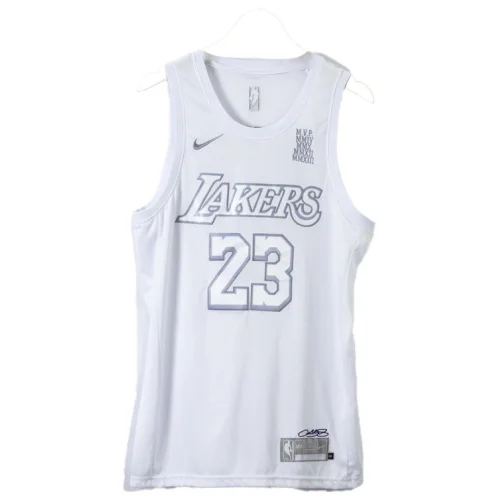 Баскетбольная Джерси Nike Los Angeles Lakers 20 MVP №23 LeBron James "White"