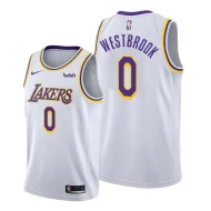 Баскетбольная Джерси Nike X NBA Los Angeles Lakers №0 Russell Westbrook "White"