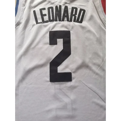 Баскетбольная Джерси Nike Los Angeles Clippers 19-20 №2 Kawhi Leonard "White" фото № 2