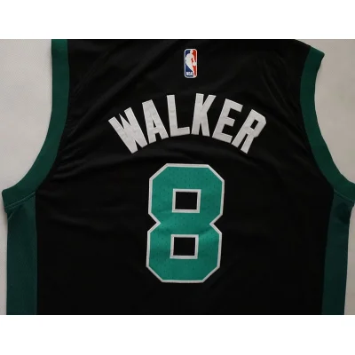 Баскетбольная Джерси Nike Boston Celtics №8 Kemba Walker "Black" фото № 2