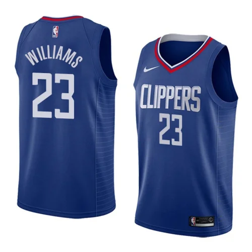 Баскетбольная Джерси Nike Los Angeles Clippers 18-19 №23 Louis Williams "Blue"