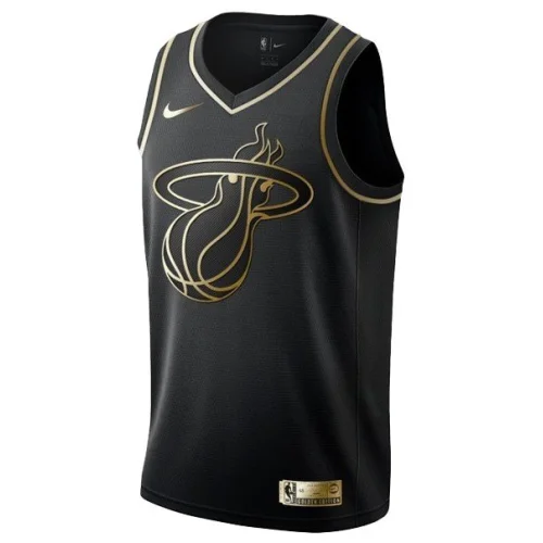 Баскетбольная Джерси Nike Miami Heat №3 Dwyane Wade "Black"