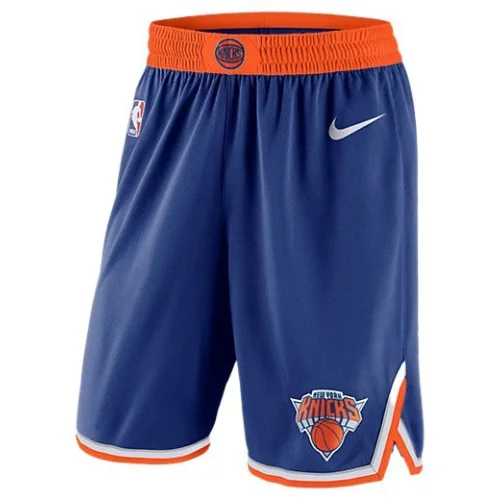 Баскетбольные Шорты Nike New York Knicks 17-18 "Blue"