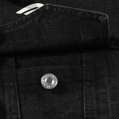 Джинсовая Куртка Balenciaga Daily Style "Black" фото № 6