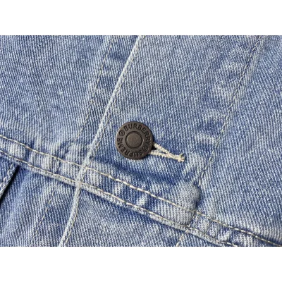 Джинсовая куртка Burberry The Knight "Blue" фото № 8