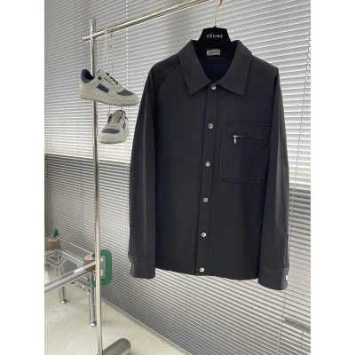 Рубашка Christian Dior Dark Logo On Sleeve "Black" фото № 2