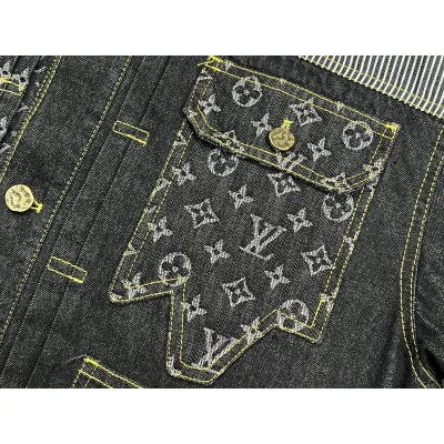 Джинсовая Куртка Louis Vuitton Diversity "Blue/Gray" фото № 6