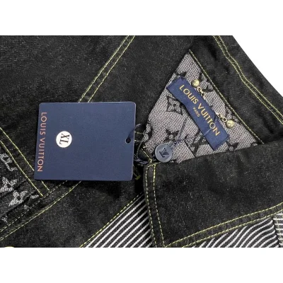 Джинсовая Куртка Louis Vuitton Diversity "Blue/Gray" фото № 8