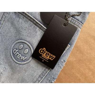 Джинсы Drew House Ragged Style "Blue" фото № 6