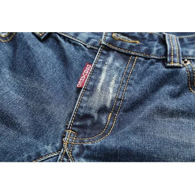 Джинсы DS Quared With Cuts "Blue" фото № 6 Джинсы DS Quared With Cuts "Blue" фото № 6