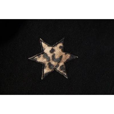 Джинсы Gallery Dept Leopard Stars "Black" фото № 7