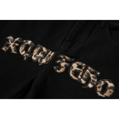 Джинсы Gallery Dept Leopard Stars "Black" фото № 8