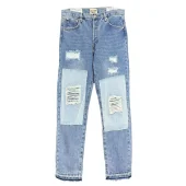 Джинсы Gallery Dept Light Blue Patches "Blue"