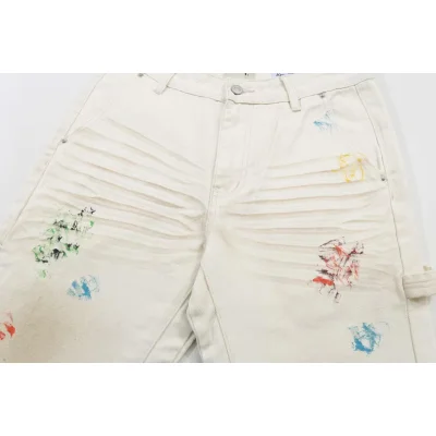 Джинсы Gallery Dept. LA Flare Carpenter "White" фото № 3