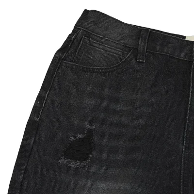 Джинсы Gallery Dept. LA Flare Distressed "Black" фото № 5