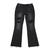 Джинсы Gallery Dept. LA Flare Distressed "Black"
