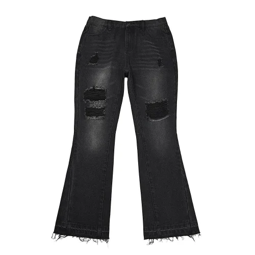 Джинсы Gallery Dept. LA Flare Distressed "Black"