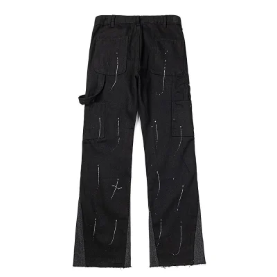 Джинсы Gallery Dept. LA Flare Carpenter Stripe "Black" фото № 2 Джинсы Gallery Dept. LA Flare Carpenter Stripe "Black" фото № 2