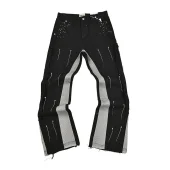 Джинсы Gallery Dept. LA Flare Zip-Up "Black"