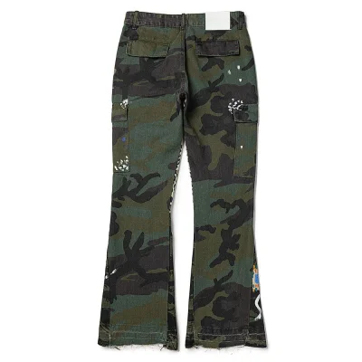 Джинсы Gallery Dept. LA Flare Camo "Green Camouflage" фото № 2