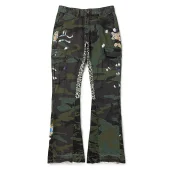 Джинсы Gallery Dept. LA Flare Camo "Green Camouflage"