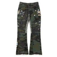 Джинсы Gallery Dept. LA Flare Camo "Green Camouflage"