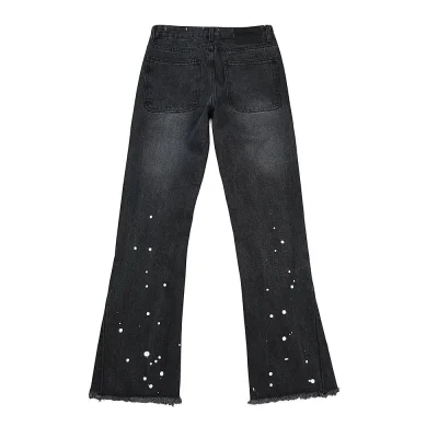 Джинсы Gallery Dept. LA Flare Paint Splatter "Black" фото № 2