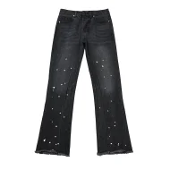 Джинсы Gallery Dept. LA Flare Paint Splatter "Black"