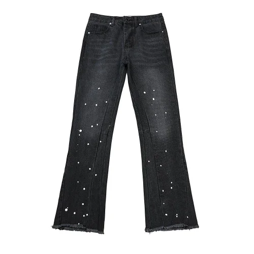 Джинсы Gallery Dept. LA Flare Paint Splatter "Black"