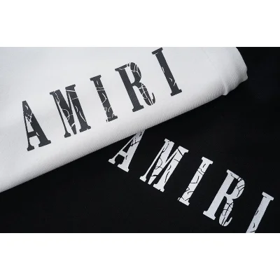 Штаны Amiri Print Below - Cracks "Black" фото № 2